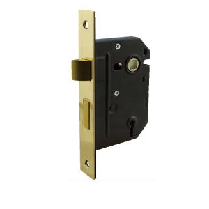China Polish Brass Mortice Sash Fire Doors Lock For Sprung Furniture Bolt Fixing on sale