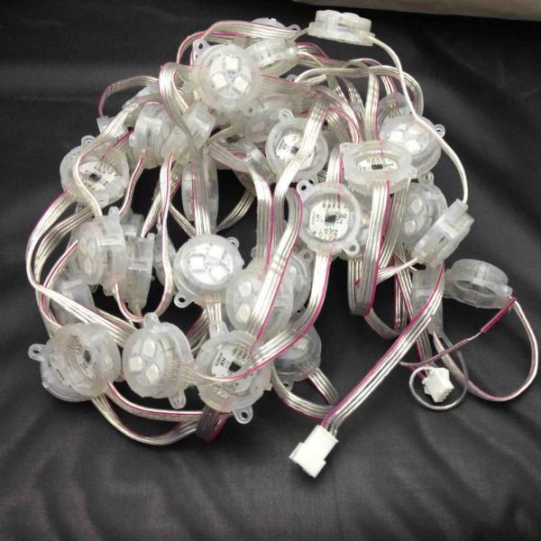 30mm DC12V RGB LED Pixel Module Full Color For Building Decoration