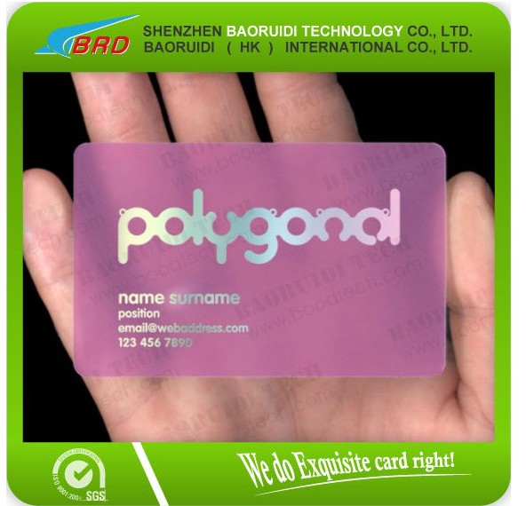 embossed business cards