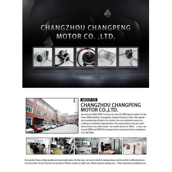 EVAP Cooler Blower Motor Aluminum shell YDK120-180-4 Air Cooler Fan Motor