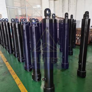Cheap Flutec Telescopic Hydraulic Cylinder Double Acting Oil Cylinder For Mechanical Engineering for sale