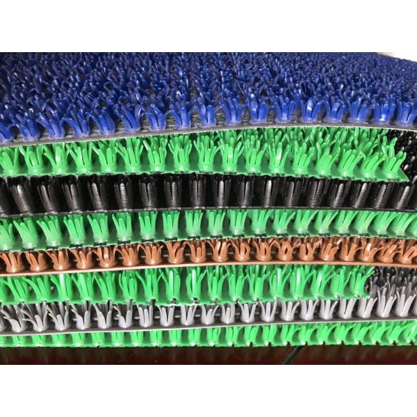 CE ISO Plastic Grass Door Mat Artificial Grass Carpet Length Custmized