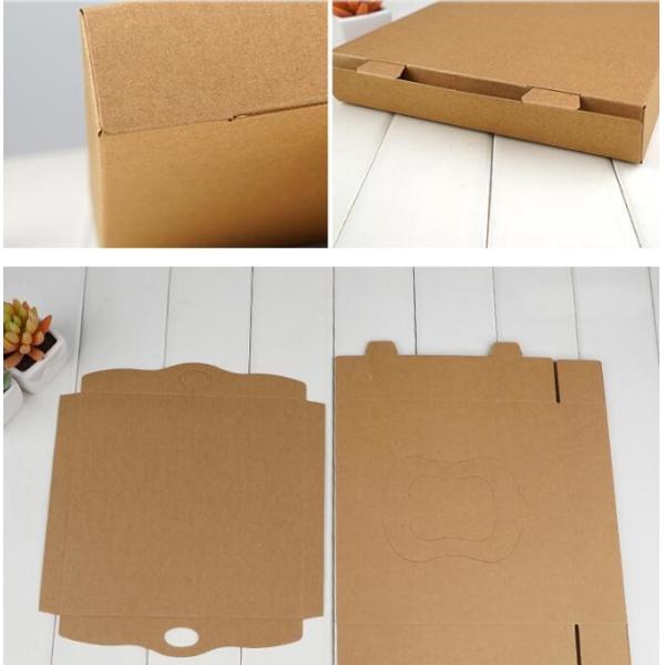 Kraft paper takeaway salad lunch box with customized size,disposable take away kraft paper lunch box/food container