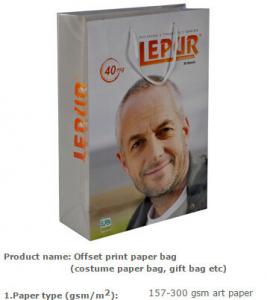 Cheap eco friendly tyvek paper shopping bag, smart shopping paper bag/die cut handle paper bag, Shopping Paper Bag, Biodegrad for sale