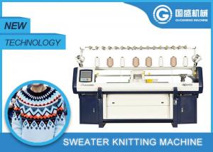 Cheap Hat Scarf Sweater Flat Knitting Machine Double System Computerized for sale