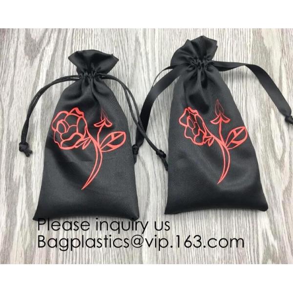 Soft Cotton Flannel Dust Bag With Drawstring/Flap,Natural color, off white color, white color, black color, red, product
