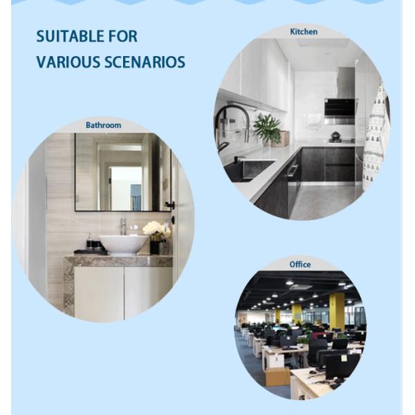 ABS Plastic 1000 ML Wall Mounted Hand Sanitizer Dispenser