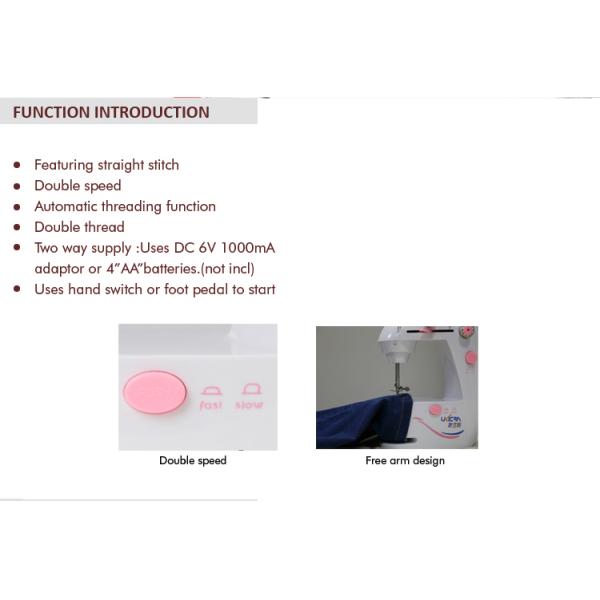 2020 Newest High Speed Mini Sewing Machine for Socks Portable and Battery Powered