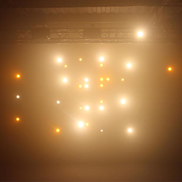 2 Eyes 2x90W RGB 2IN1 LED COB Blinder Light Amber Warm White Professional DJ Party Stage Effect Lighting