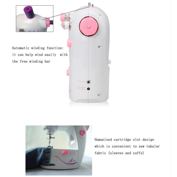 2020 Newest High Speed Mini Sewing Machine for Socks Portable and Battery Powered