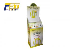 China Light Weight Cardboard Paper Dump Bins , Various Styles Recycling For Skin Lotion on sale