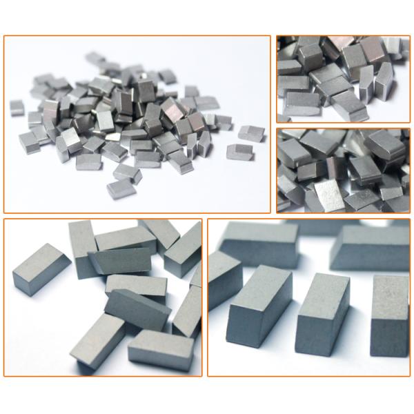 High Wearable Tungsten Carbide Saw Tips For Hardwood , Carbon Steel , Cork, YG6 ,YG6X