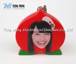 Cheap Portable OEM Funny Music Keychain Red Convenient On / Off Function for sale