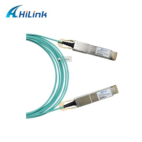 400G QSFP DD Active Optical Cable 8x26.5625GBd(PAM4) Electrical Interface DDM 3M MMF Cable
