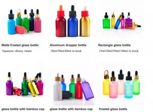 Cheap 1oz 50ml Cosmetic Glass Bottles With Glass Pipette For Essential Oil  OEM for sale