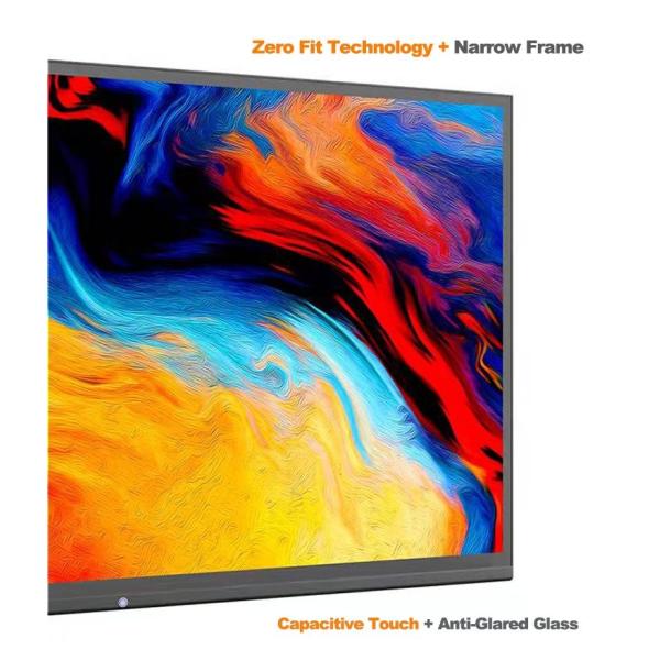 75 86 Inch Interactive Flat Panel Display PCAP All In One Touch Screen