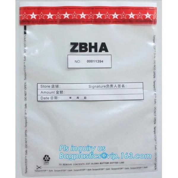 Evidence Paper Document Digital Opaque Bag, cash deposit bag, Security Bags Plastic Deposit PE Bag Cash Envelope Check S