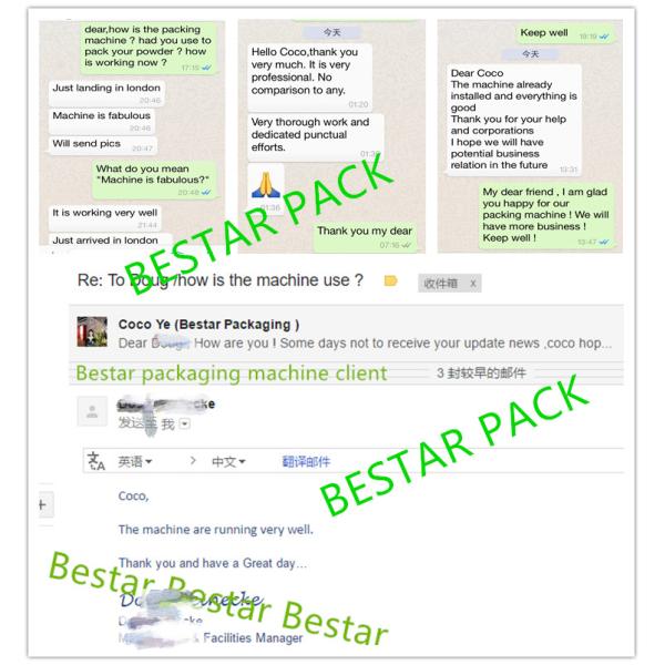 Automatic counting packing machine with 3 vibration hoppers for sewing machine components