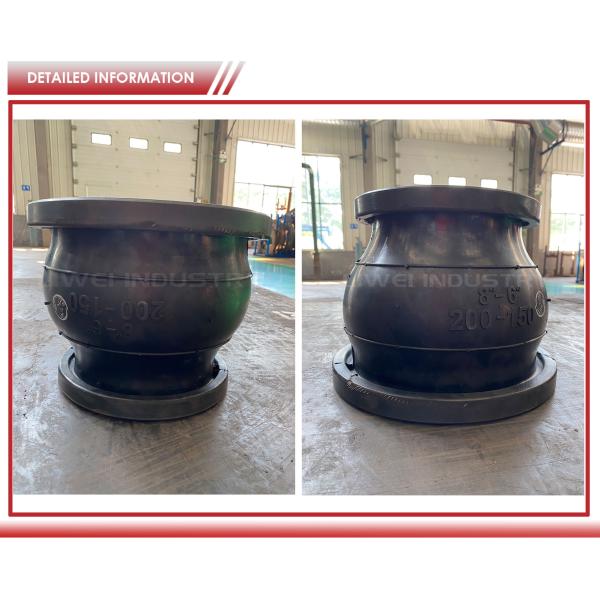 2000 Molds Of Different Sizes Concentric Rubber Joint With Horizontal / Vertical Installation Type