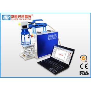 Cheap 50W Handheld Portable Fiber Laser Marking Machine For Iron Aluminum for sale