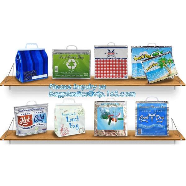 thermal large ice cooler bag/insulated aluminium foil 600D polyester lunch picnic cooler bags,picnic lunch aluminum insu