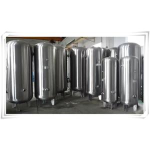 Buy cheap Stainless Steel Air Compressor Receiver Tank 60 Gallon / 80 Gallon / 100 Gallon from wholesalers