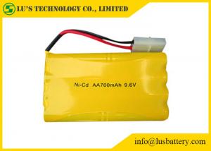 Cheap Ni-cD AA700mah 9.6V Rechargeable Batteries Nickel Cadmium 9.6 Nicd Battery Pack for sale