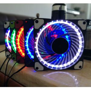 Buy cheap NEW design 12v 120*120*25mm Ring LED PC Case Fan from wholesalers