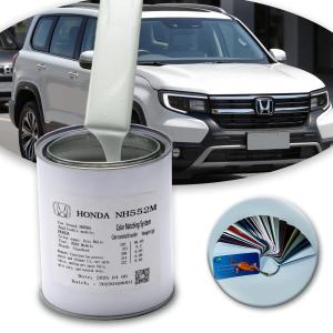 Cheap Scratch Resistance Honda NH552M 1K Light Gray Silver Acrylic Car Paint for sale