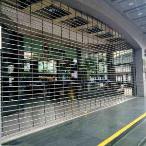 China Powder Coating Storefront Security Grilles , Aluminum Roll Up Grille Security Gate on sale