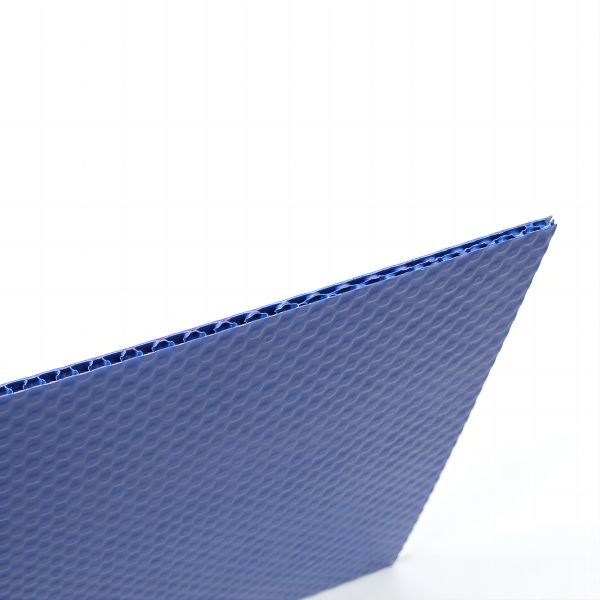 Flat Corrugated Plastic Roofing Sheet Blue PP Hollow Corrugated Plastic Roof Panels Carton