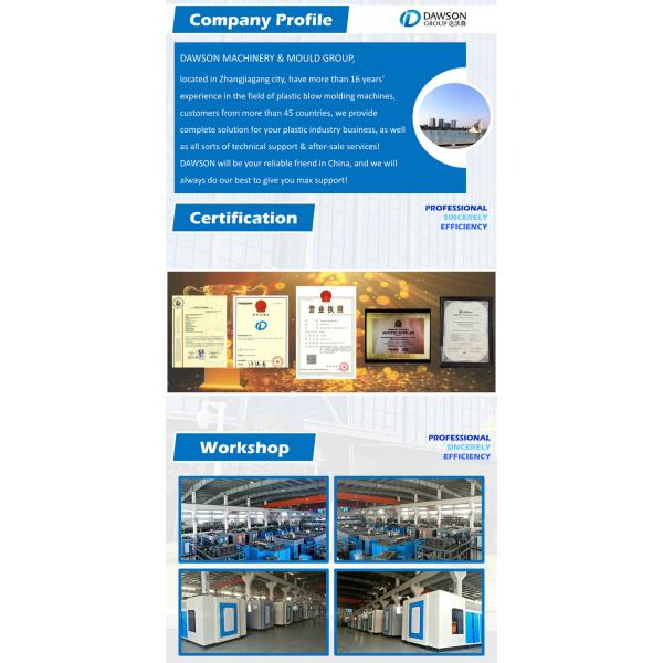 Toggle Type Plastic Blowing Machine for 2L HDPE Detergent Bottle