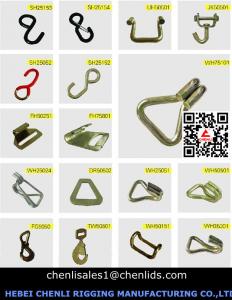 China Ratchet strap hooks/Flat hook/wire hook/Double j hook/Claw U hook,J hook/S hook on sale