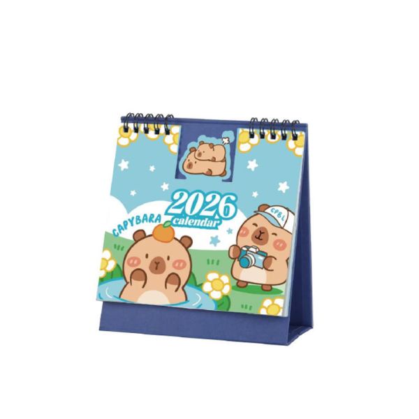 2026 Chinese Zodiac Theme Desk Calendar 12 Unique Animal Designs OEM Available Table Calendar