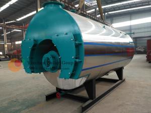 China Oil Fired Central Heating Boilers , Horizontal Steam Boiler 40.37-1448 NM3 Consumption on sale