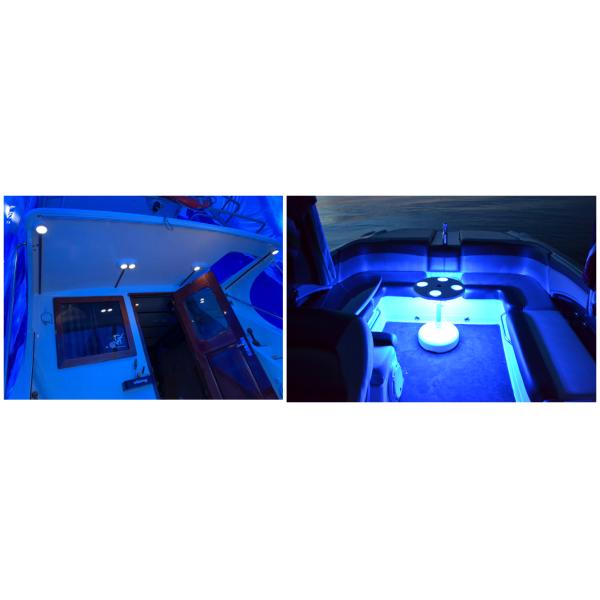 Blue Waterproof IP 68 LED Boat Lights/ LED Courtesy Light For Boat