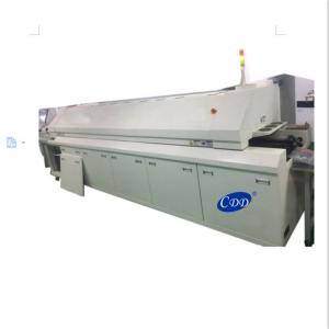 China Dual Rail Nitrogen Smt Reflow Oven  Lead Free  Hot Air Reflow Oven 12 Zones on sale