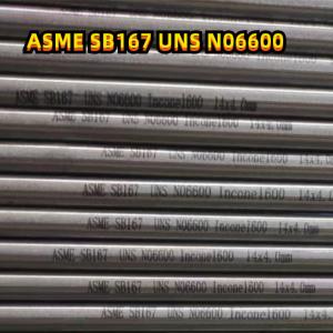 Cheap Astm B167 Alloy Seamless Pipe Uns N06600 Inconel 600 O.D31.8 X 2.9mmt X 2ml for sale