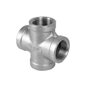 Cheap Threaded Connection Cross-connection Pipe Fitting in Carton Box Package for sale