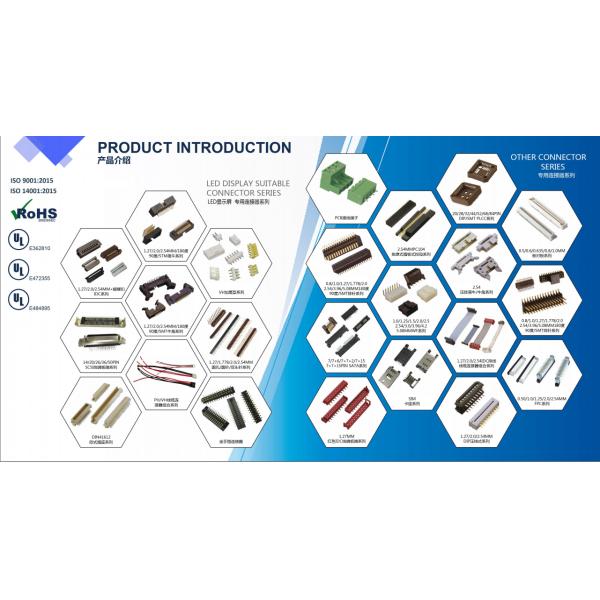 Functional 1.27mm Micro Match Connector Plug IDC Type For Assembly Cable