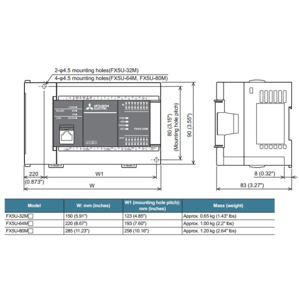 FX5U-64MT/ES Mitsubishi Programmable Controller