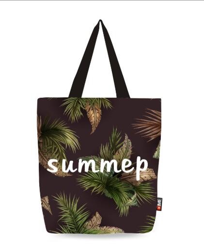 Custom silk screen printed Cotton material handle style blank natural cotton canvas bag without logo bagplastics bagease