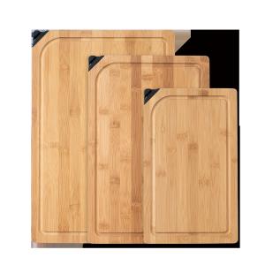 Cheap Environmentally Friendly 33x20cm Organic Bamboo Cutting Board With Knife Sharpener for sale