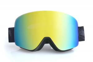 China Frameless Prescription Snow Goggles Anti UV Double Coated Lens Treatment on sale