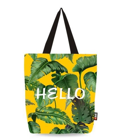 Custom silk screen printed Cotton material handle style blank natural cotton canvas bag without logo bagplastics bagease