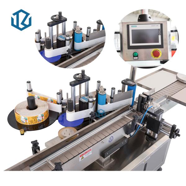 5000 Pcs / Hour Automatic Sticker Label Machine For Glass Plastic Bottle Easy To Operate
