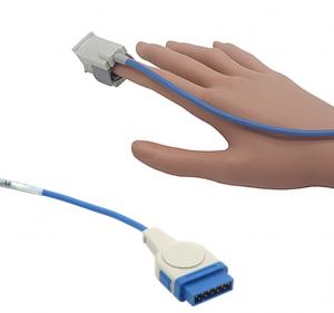 Cheap GE Marquette spo2 sensor cable child finger clip 11pin 10ft spo2 probe baby for Dash series for sale