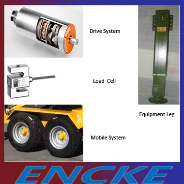 Industrial Mobile Concrete Batching Plant / Mini Mobile Batching Plant 50m³/H Fast moving on site