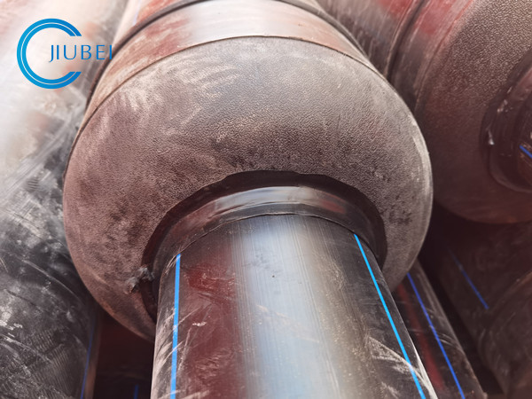 DN160 Self Float Dredging HDPE Pipe With High Density Foam Filled