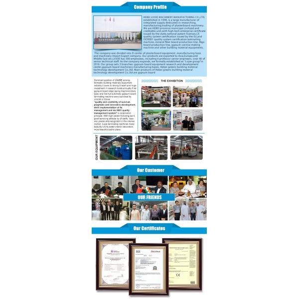 Full Automatic Gypsum Cornice Making Machine For Fireproof / Moisture Proof / Soundproof